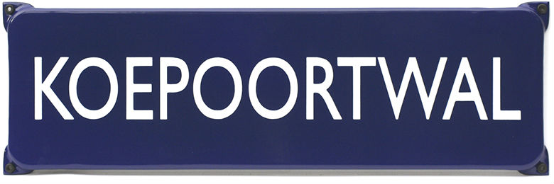 Emaille Straatnaambord